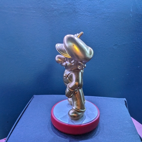 Golden Mario Amiibo Nintendo switch wii ds - Picture 5 of 6